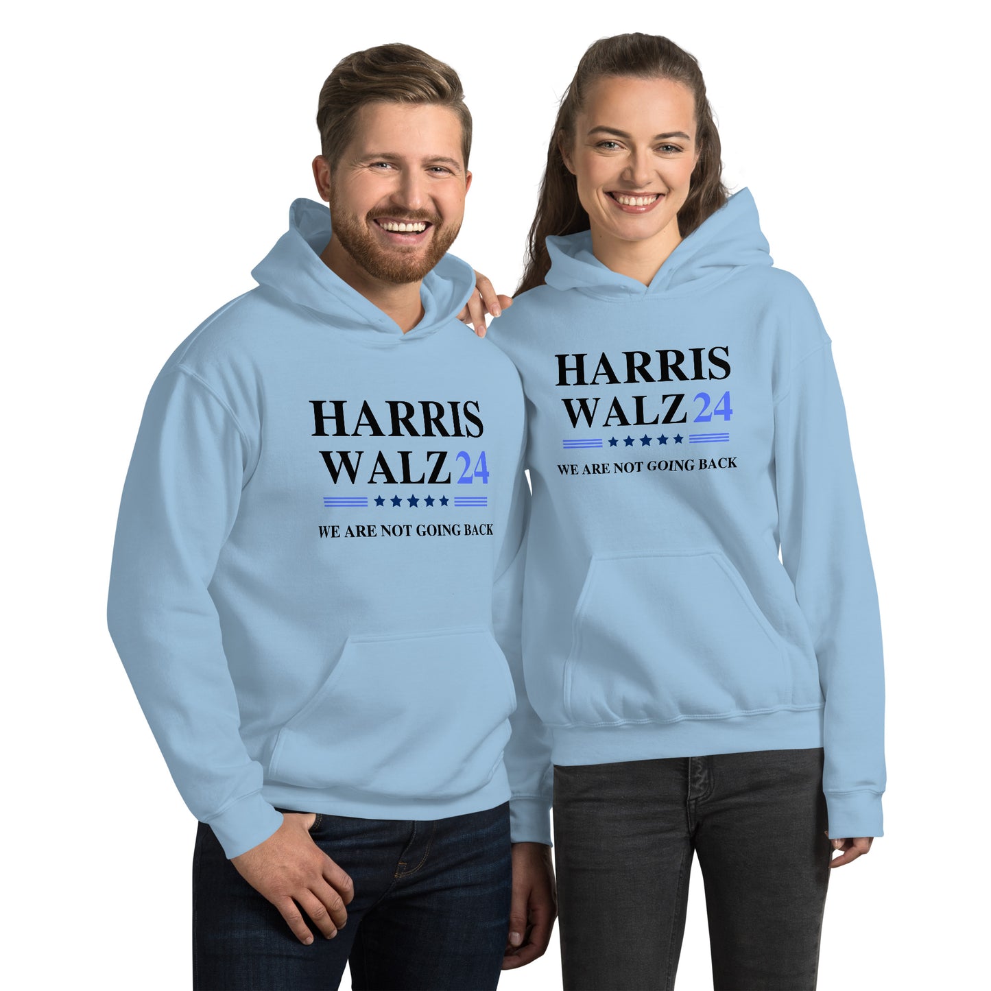 Harris Walz Election 2024 Unisex Hoodie Campaign Hoodie for Men or Women