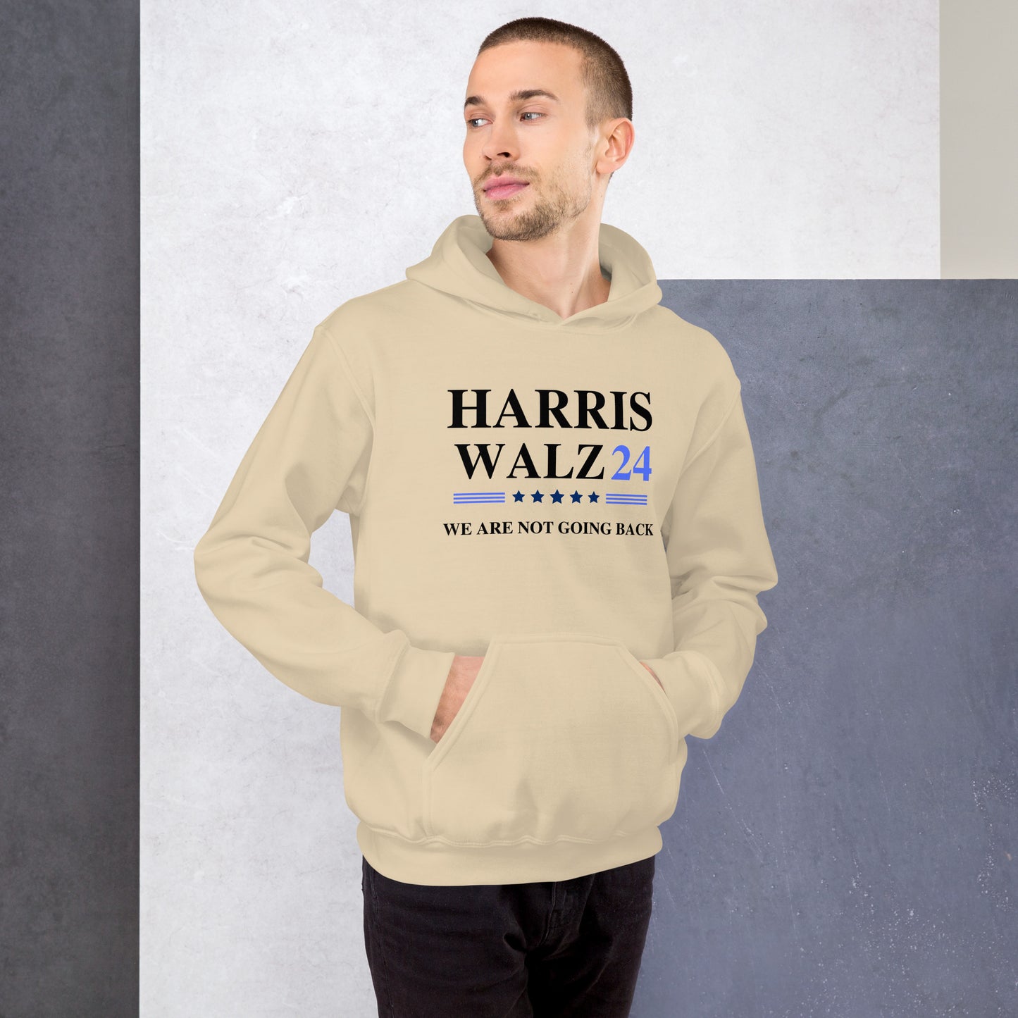 Harris Walz Election 2024 Unisex Hoodie Campaign Hoodie for Men or Women