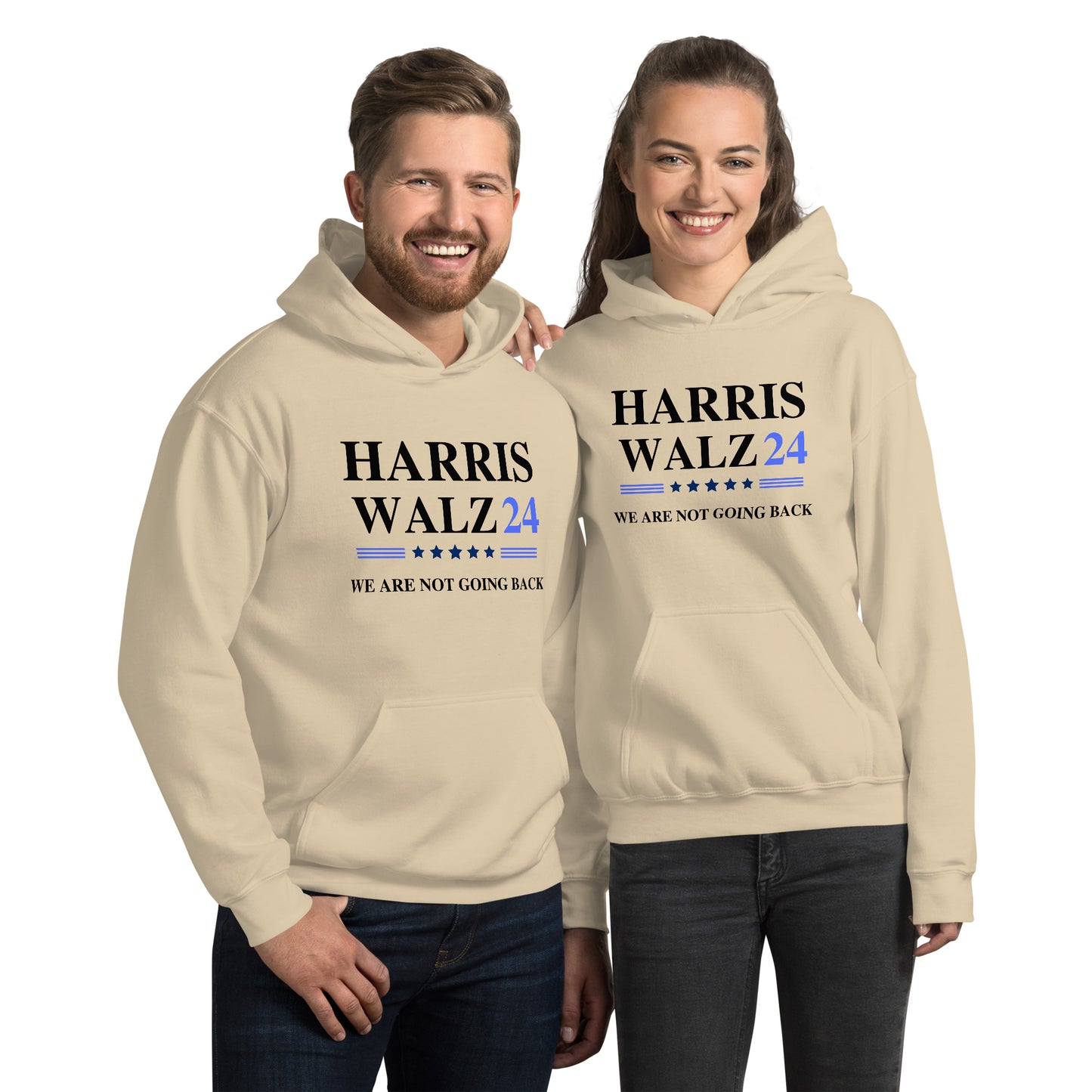 Harris Walz Election 2024 Unisex Hoodie Campaign Hoodie for Men or Women