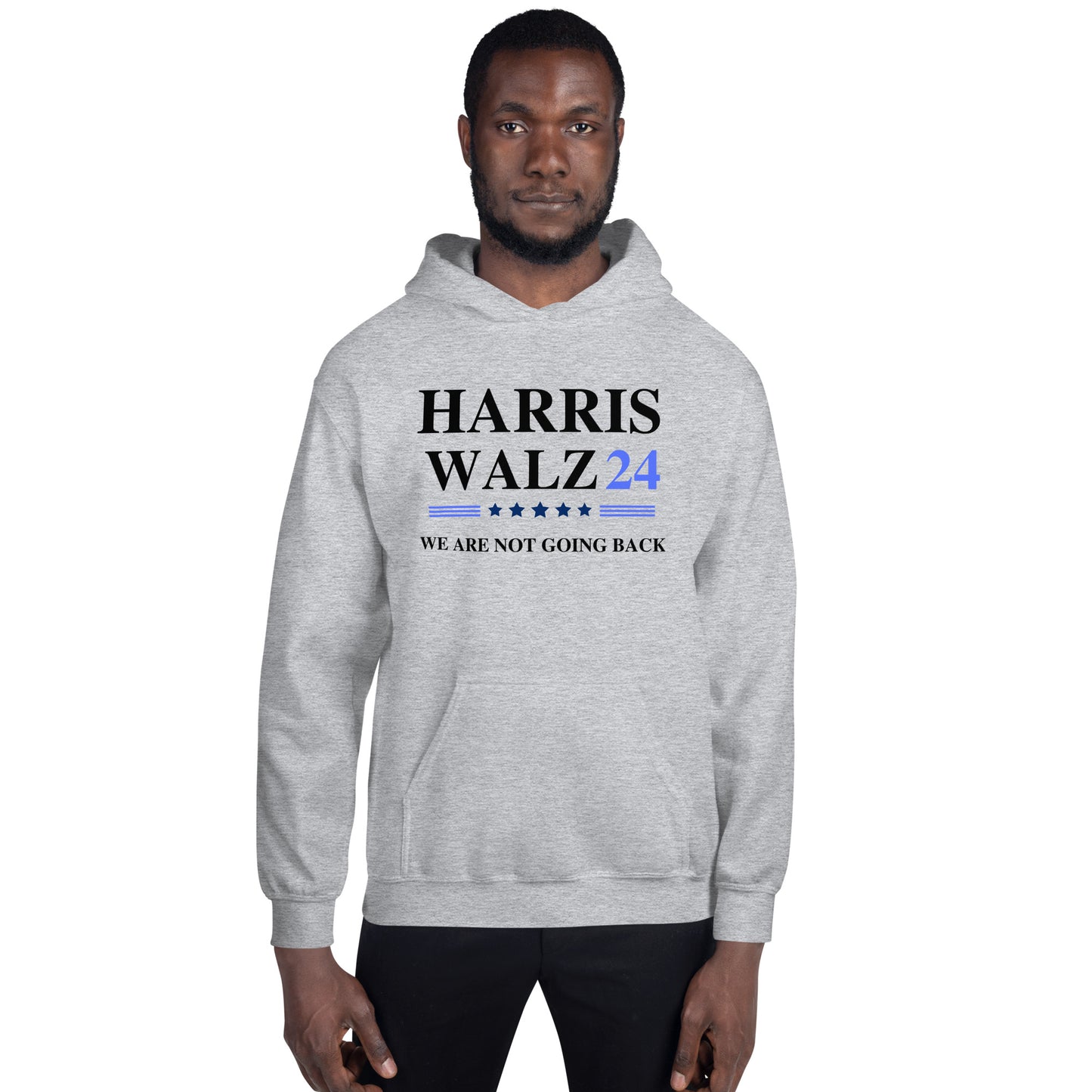 Harris Walz Election 2024 Unisex Hoodie Campaign Hoodie for Men or Women