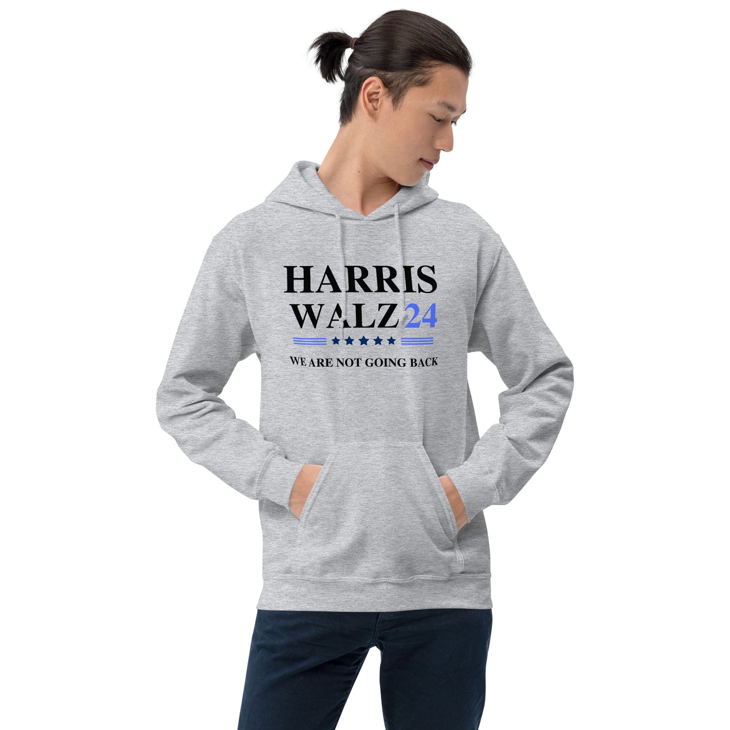 Harris Walz Election 2024 Unisex Hoodie Campaign Hoodie for Men or Women