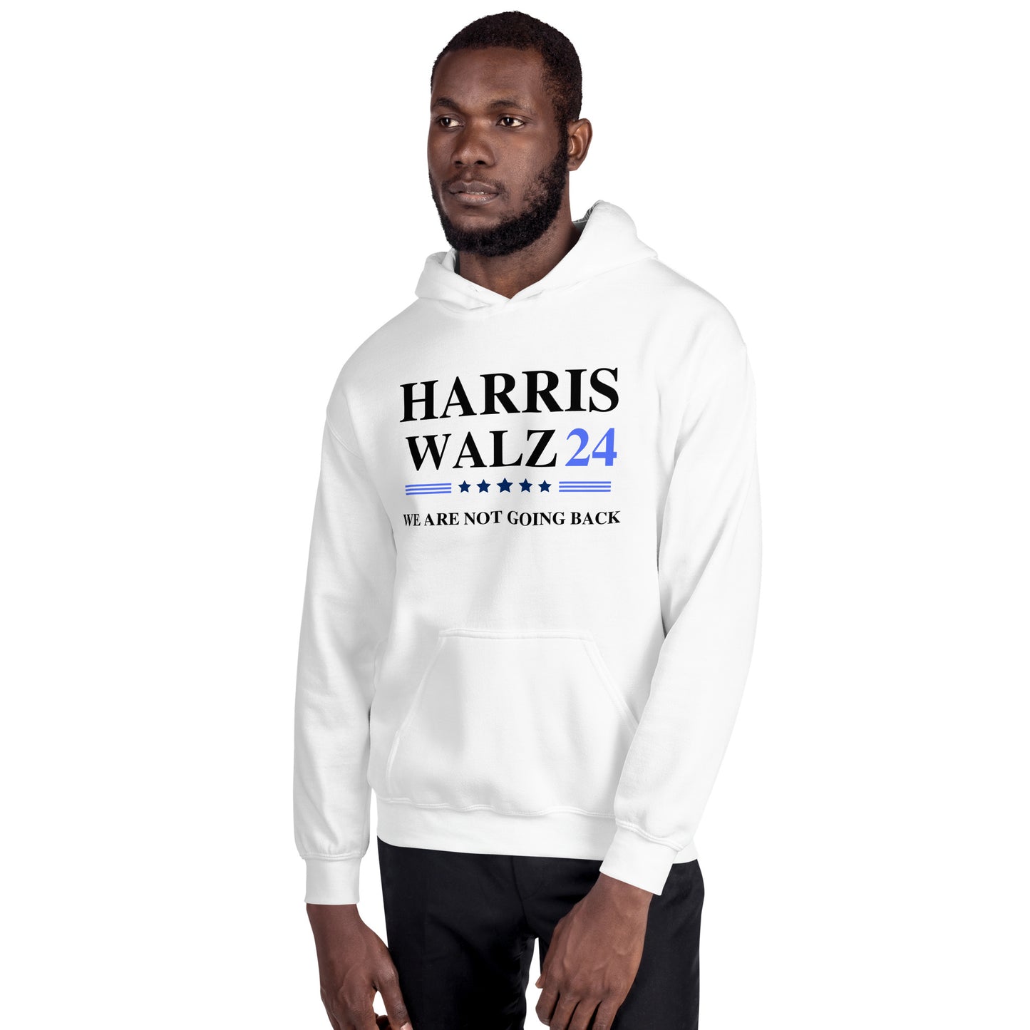 Harris Walz Election 2024 Unisex Hoodie Campaign Hoodie for Men or Women